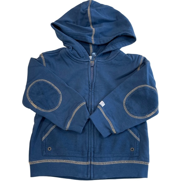 Janie and Jack Whale Expedition Hooded Sweatshirt 2T - Picture 2 of 4